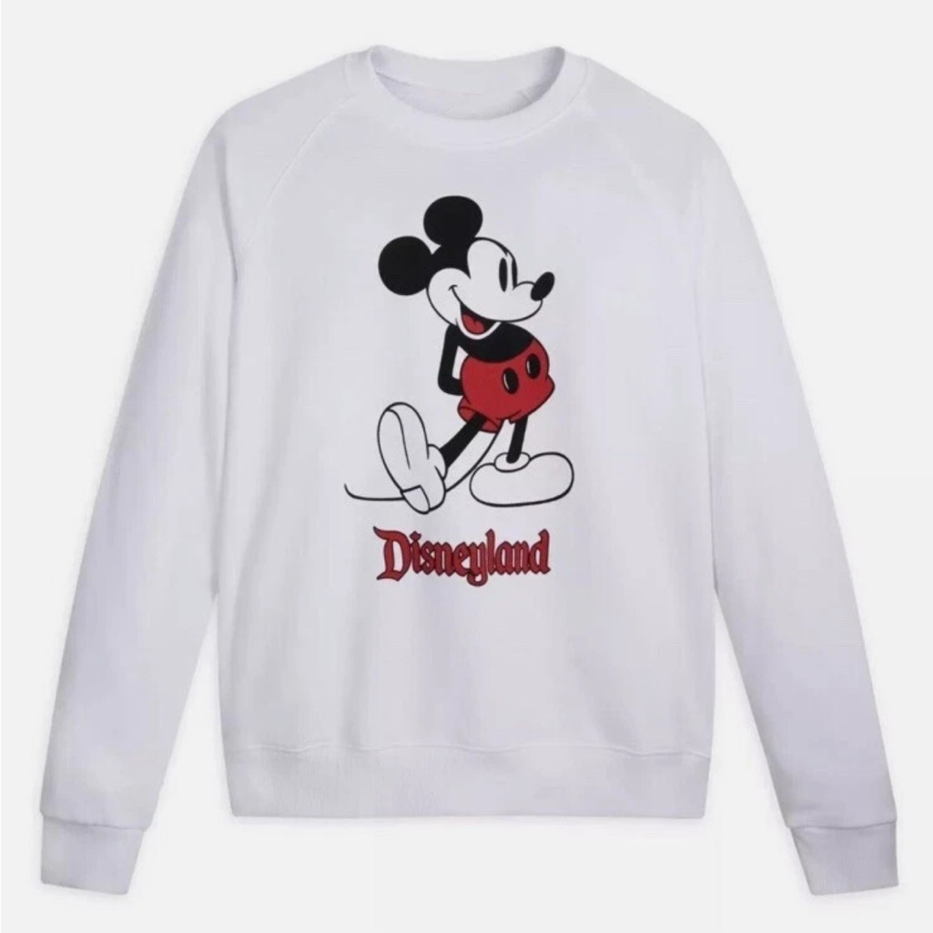 Disney Parks Mickey Mouse Classic Pullover Sweatshirt Unisex Adults In Size M